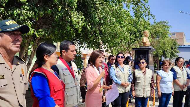 Alcaldesa anuncia llegada de fondos para obra de saneamiento en San Antonio y ampliación San Antonio, dicha obra costará S/. 9´419,743