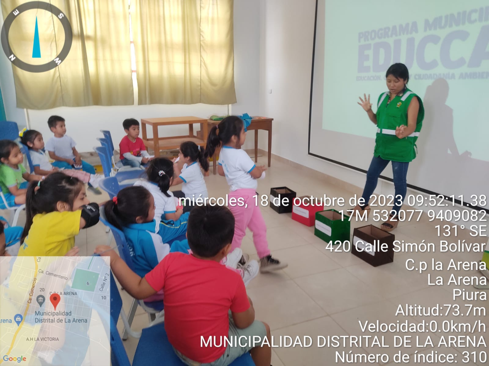 Concientizacion Ambiental La Arena