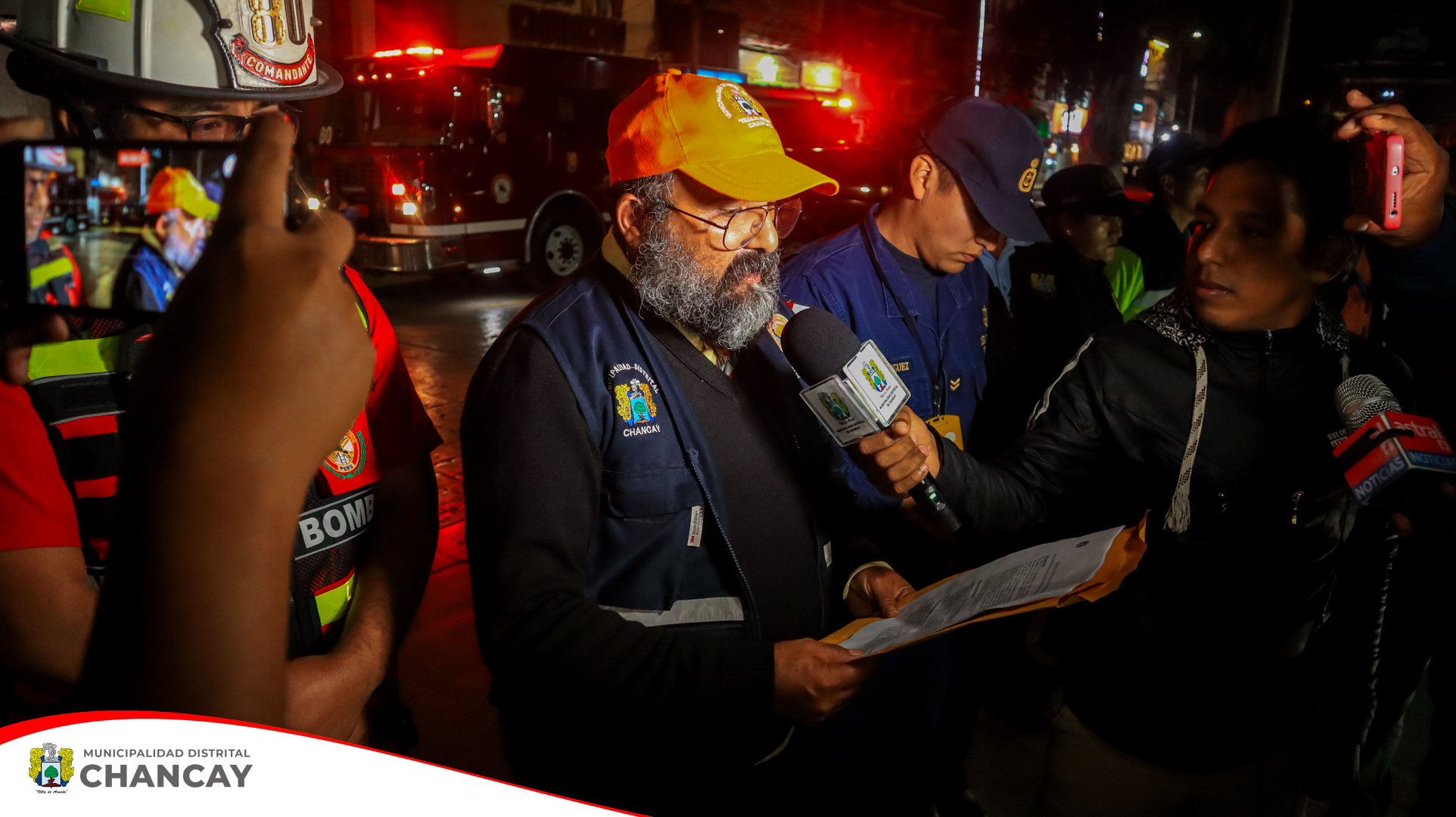 Hoy, la Oficina de Defensa Civil del distrito de Chancay llevó a cabo con éxito un simulacro nacional multipeligro en la zona urbana.