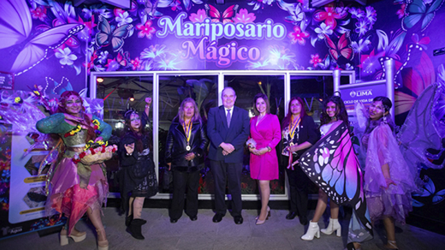 Inauguración del Mariposario Mágico