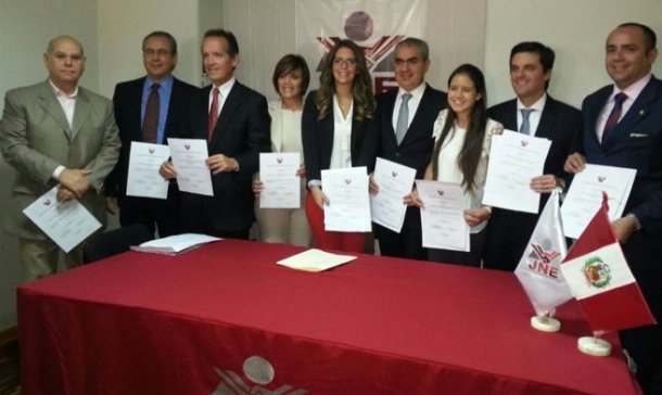 Foto de la Recepción-de-Credenciales-Gestion-2015-2018