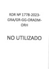 Vista preliminar de documento RDR 1778-2023-GRA/GR-GG-ORADM-ORH