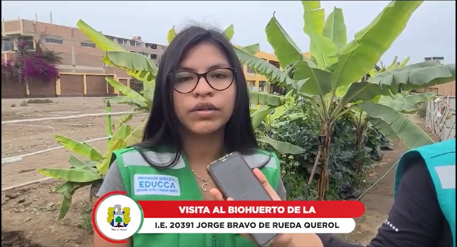 La Subgerencia de Medio Ambiente y la Subgerencia de Áreas Verdes llevaron a cabo una enriquecedora visita a la Institución Educativa N° 20391 Jorge Bravo de Rueda Querol.