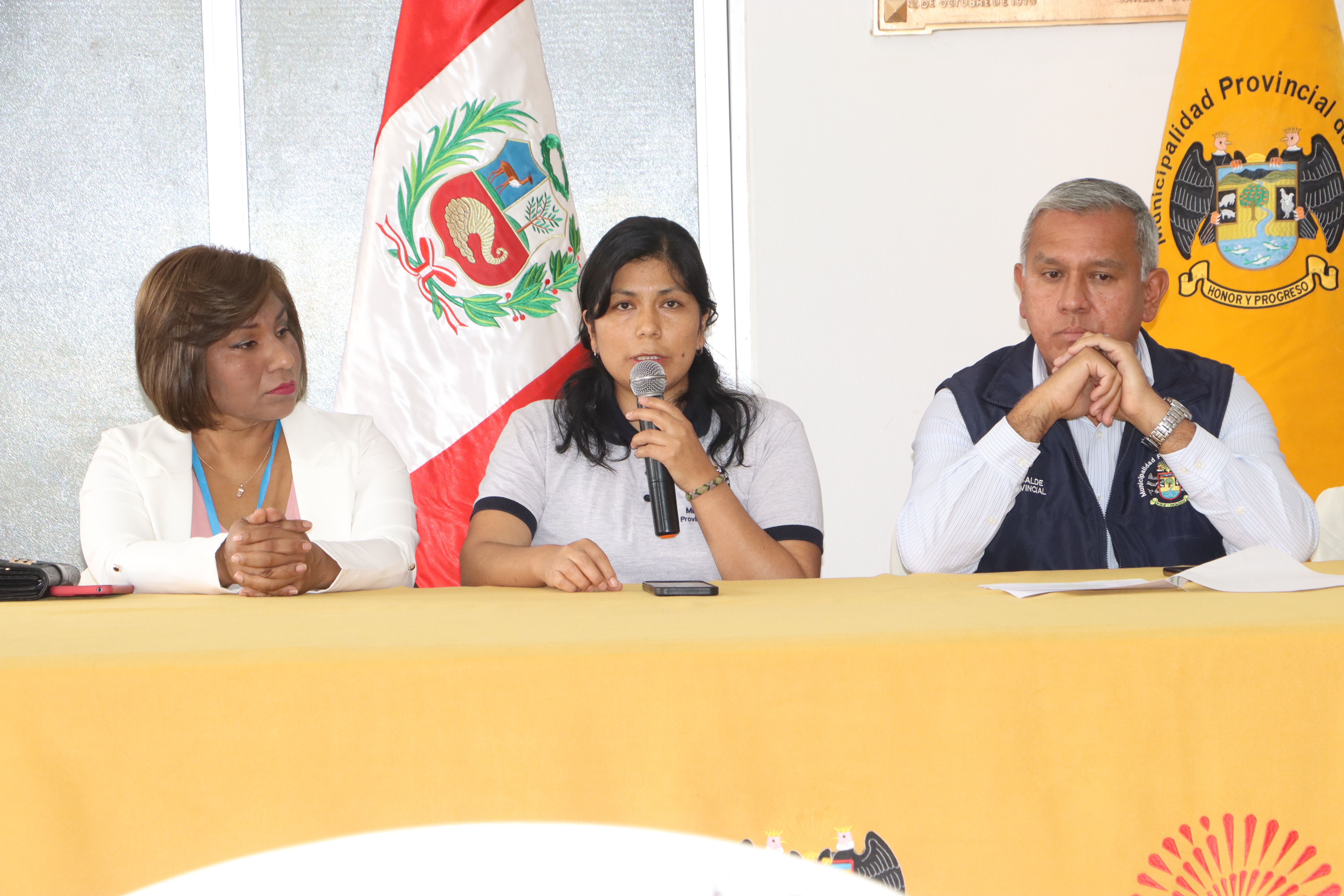Alcalde Fernando Cárdenas encabezó conferencia de prensa por el "Día Mundial sin Alcohol"