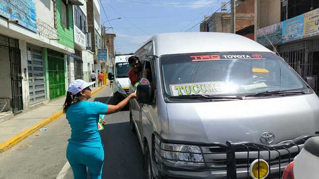Transportistas de Mochumí son capacitados en prevención contra el Dengue