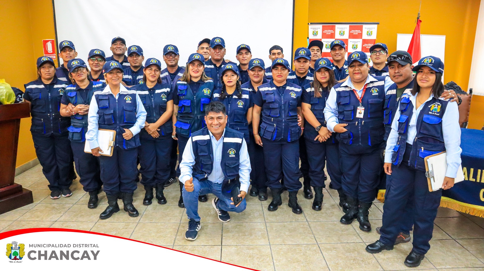 La Gerencia de Seguridad Ciudadana de la Municipalidad Distrital de Chancay llevó a cabo una capacitación sobre el buen trato al público dirigida a todo el personal de Fiscalización e Inspectores.