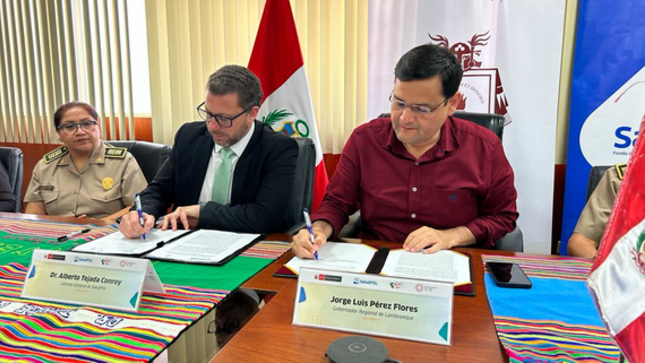 Firma de convenio