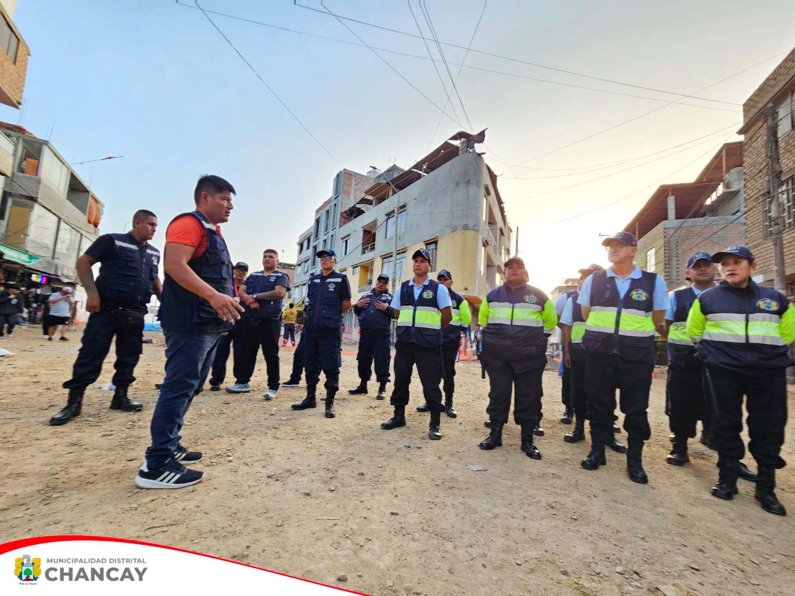 La Gerencia de Seguridad Ciudadana y la Gerencia de Transporte, Tránsito y Seguridad Vial de la Municipalidad Distrital de Chancay reiteran su compromiso con la ejecución del Plan SOL.