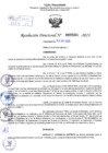 Vista preliminar de documento Resolución Directoral. N° 2501 - 2023 