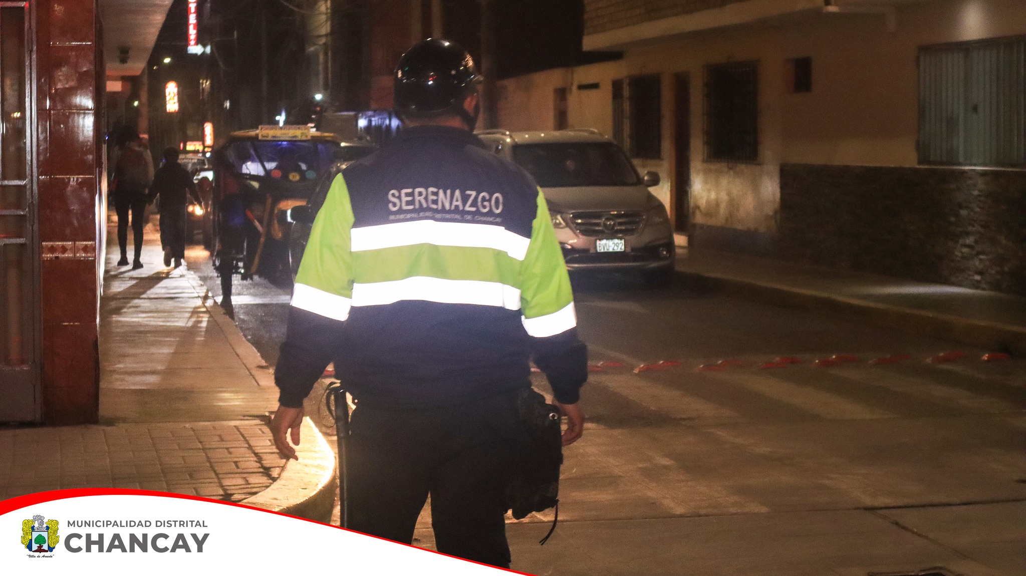 La Gerencia de Seguridad Ciudadana de Chancay reafirma su compromiso con la protección y bienestar de la comunidad, a través de las incansables acciones del personal de Serenazgo.