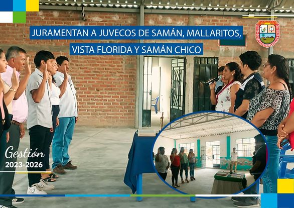 Juramentan A Juvecos De Samán, Mallaritos, Vista Florida Y Samán Chico.