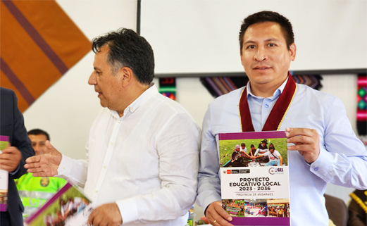 "Angaraes hacia la educación que queremos" se presentó el proyecto educativo local (PEL) - Angaraes al 2036.