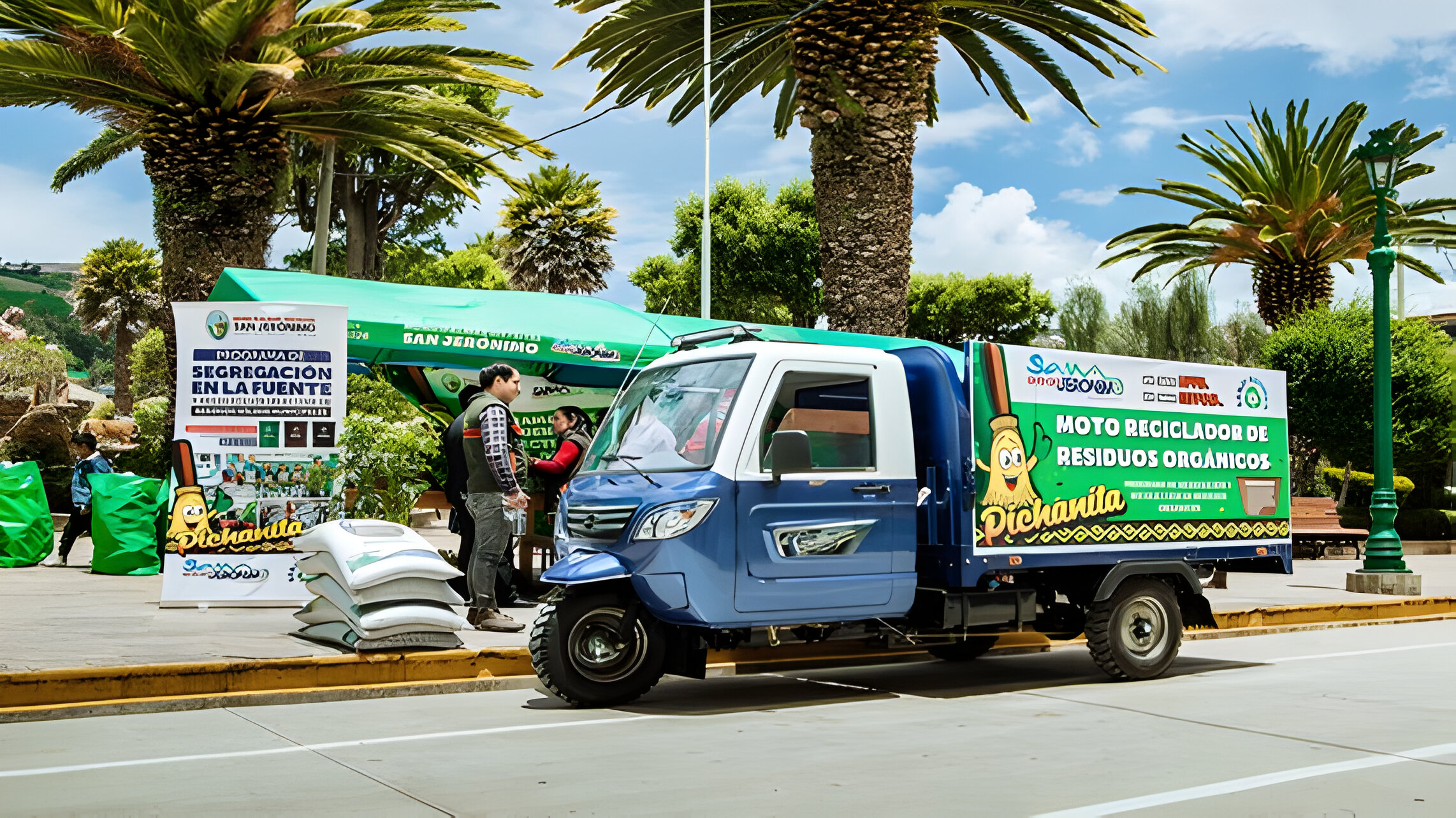 NUEVO VEHÍCULO MOTORIZADO PARA OPTIMIZAR EL RECICLAJE EN EL DISTRITO