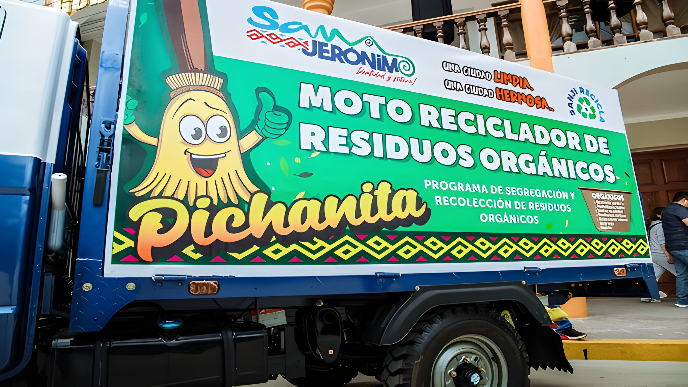 NUEVO VEHÍCULO MOTORIZADO PARA OPTIMIZAR EL RECICLAJE EN EL DISTRITO