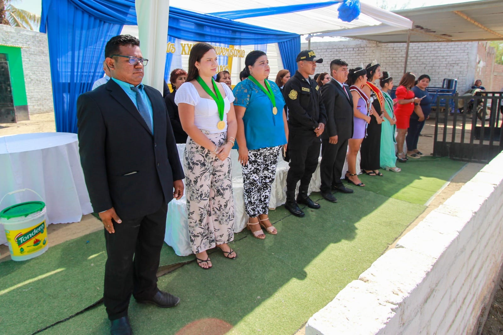 Municipalidad de Sullana participa del 21º Aniversario de la Urbanización Popular los Olivos