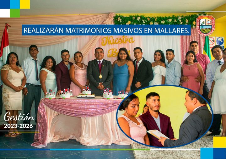 Realizarán Matrimonios Masivos En Mallares.