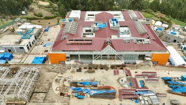 Áncash: obras del Hospital Huari superan el 58% de avance