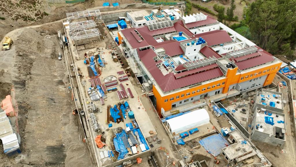 Áncash: obras del Hospital Huari superan el 58% de avance