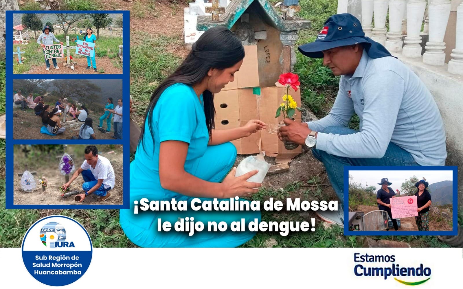 Santa Catalina de Mossa dice no al dengue