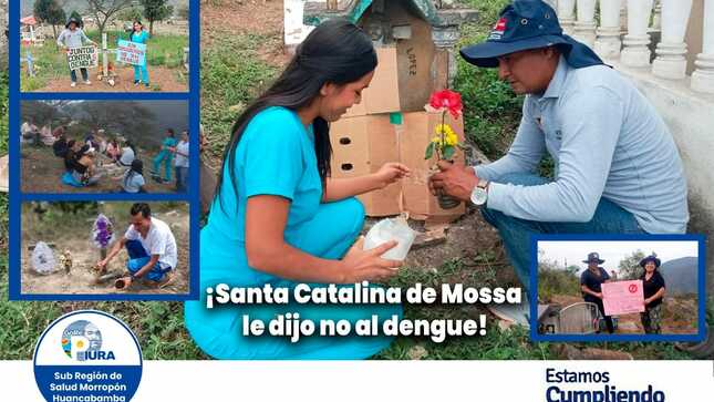 Santa Catalina de Mossa dice no al dengue