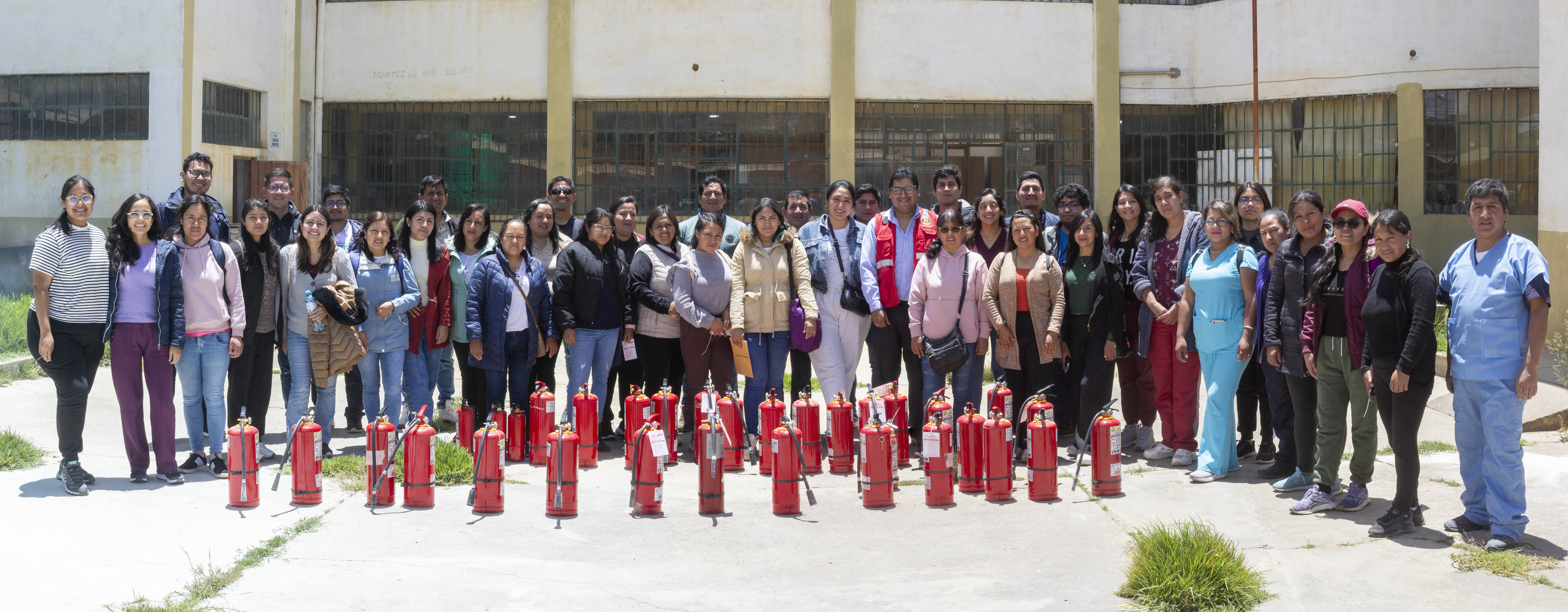 Fotografía sobre los integrantes de la capacitación.