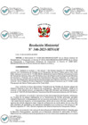 Vista preliminar de documento RM. 346-2023-MINAM