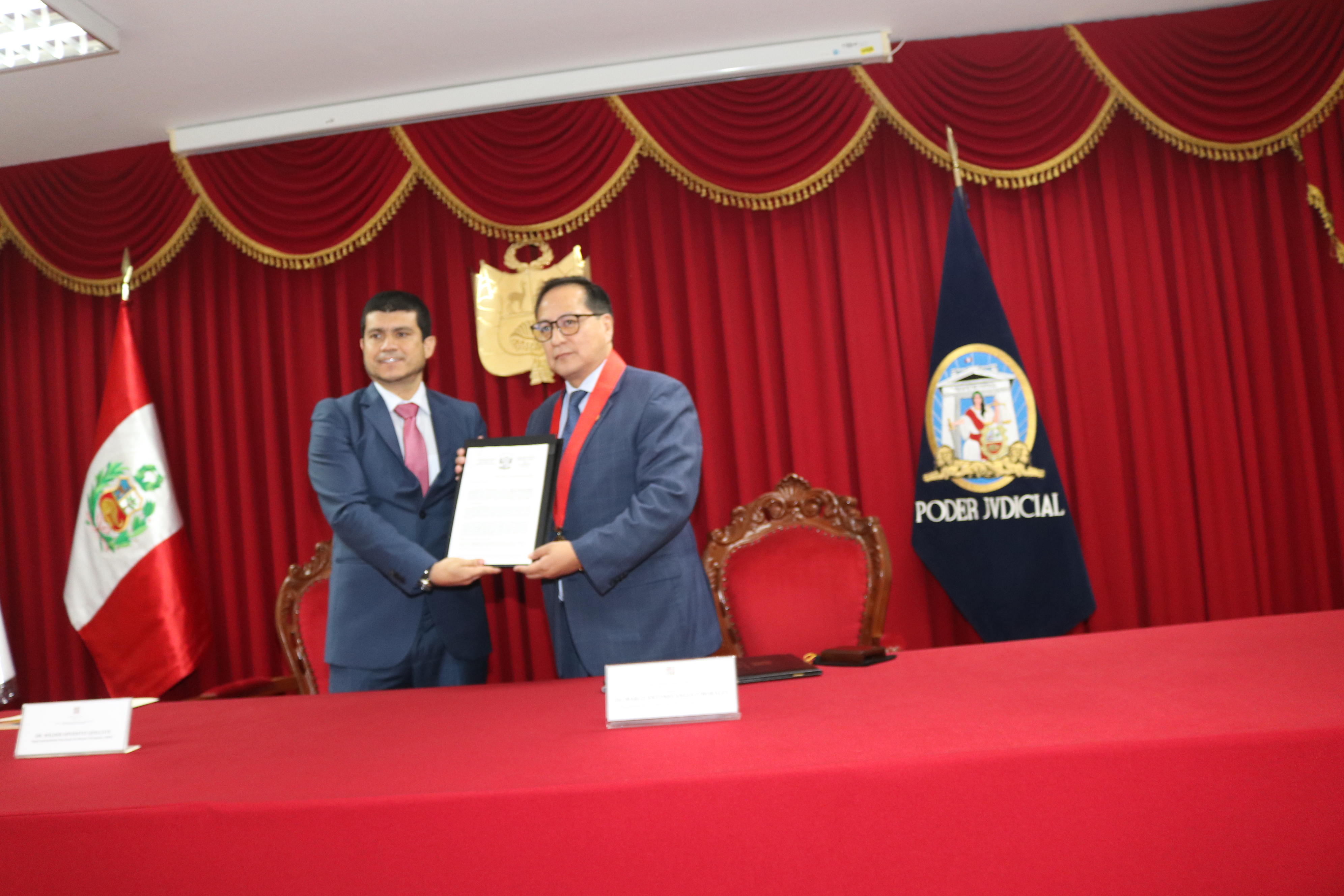 Se realizó Ceremonia Oficial de entrega de Resolución de la SBN a la Corte Superior de Justicia de Lima Sur para construcción de nueva sede
