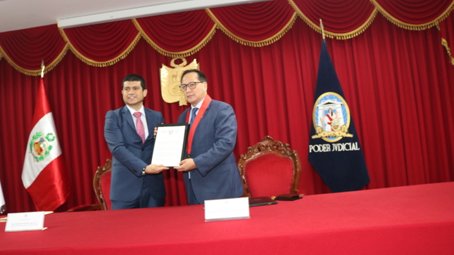 Se realizó Ceremonia Oficial de entrega de Resolución de la SBN a la Corte Superior de Justicia de Lima Sur para construcción de nueva sede