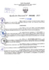 Vista preliminar de documento Resolución Directoral. N° 2493 - 2023 -