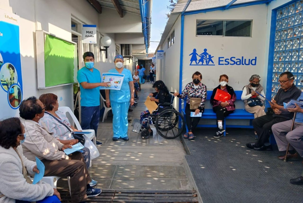 EsSalud Áncash realiza ferias informativas para prevenir la diabetes