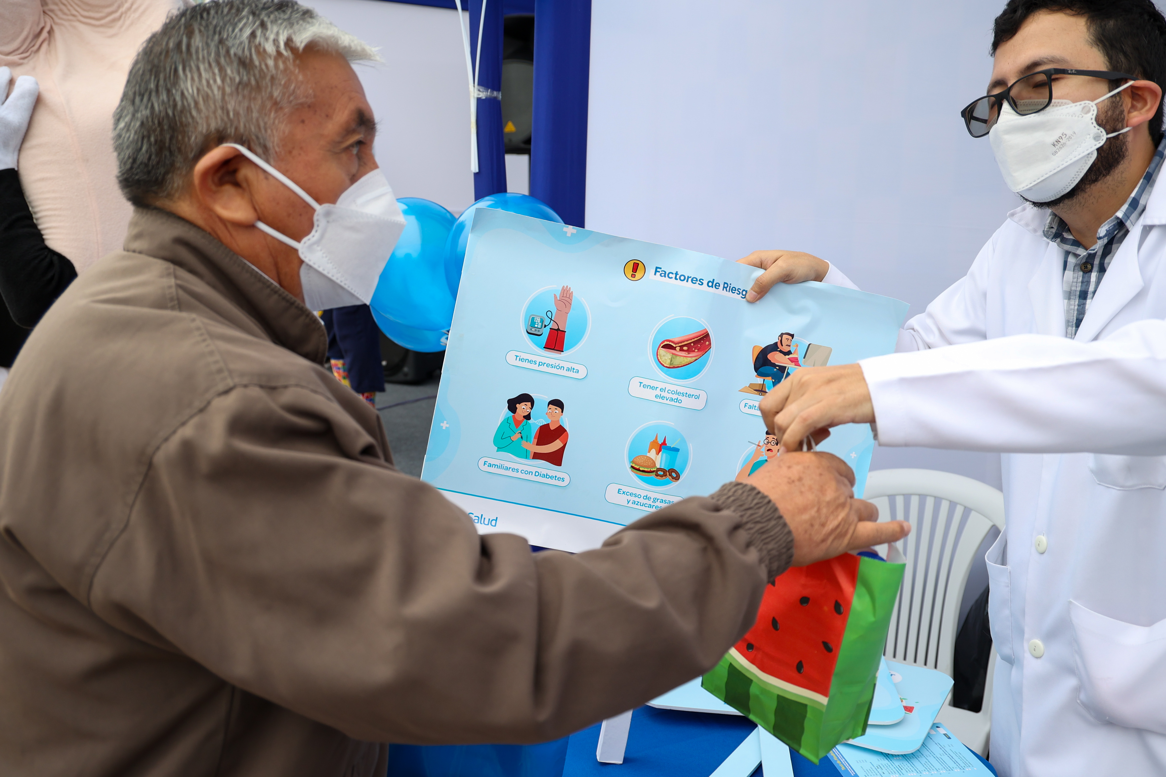 Más de 600 personas se beneficiaron de las campañas de prevención de la diabetes de la Red Prestacional Rebagliati