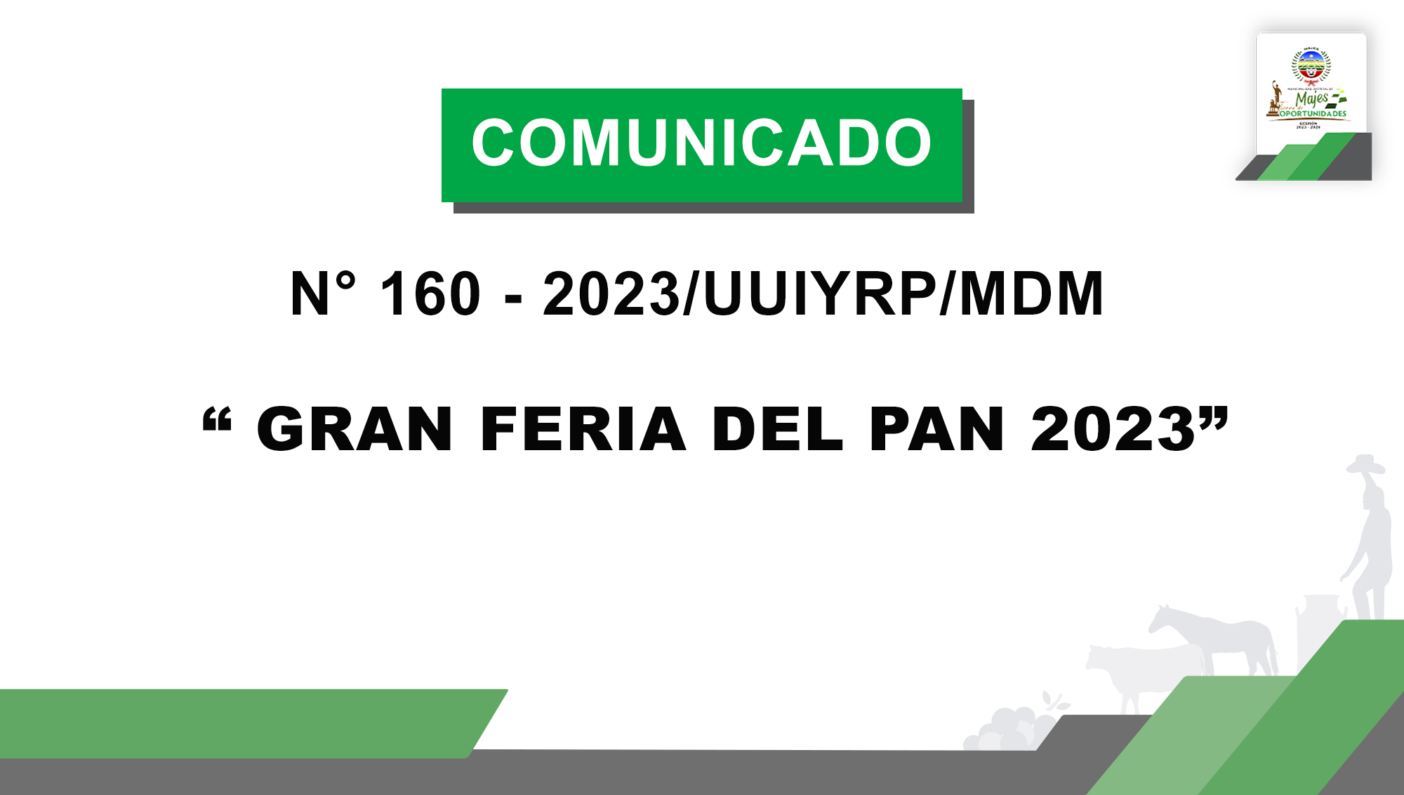 Comunicado 160 PNG