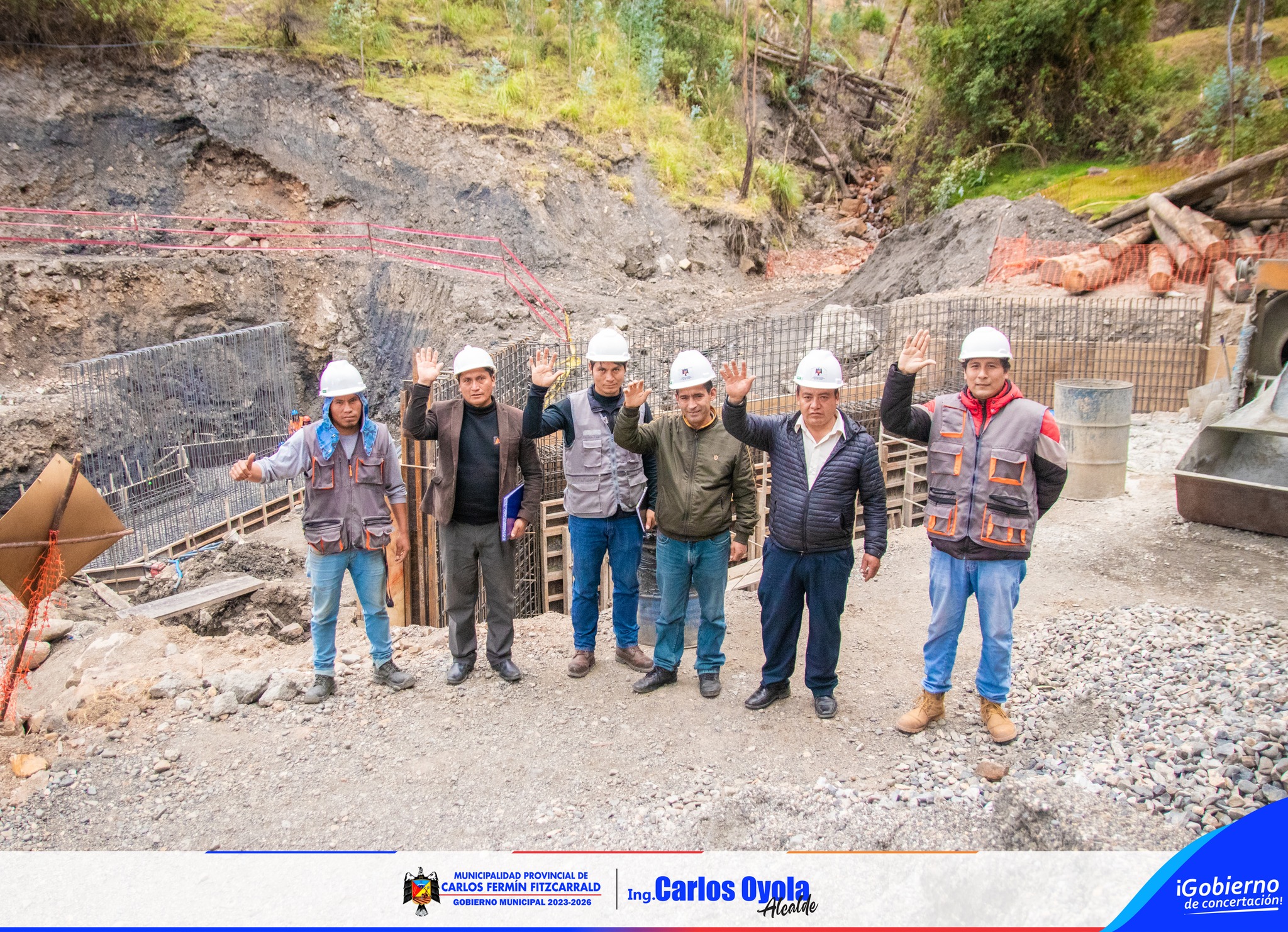 Renovación de puente.