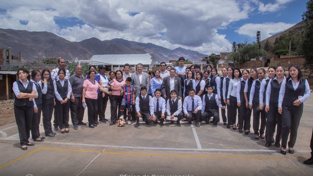 UNHEVAL y Facultad de Educación fortalecen Institución Educativa Amarilense con donación 