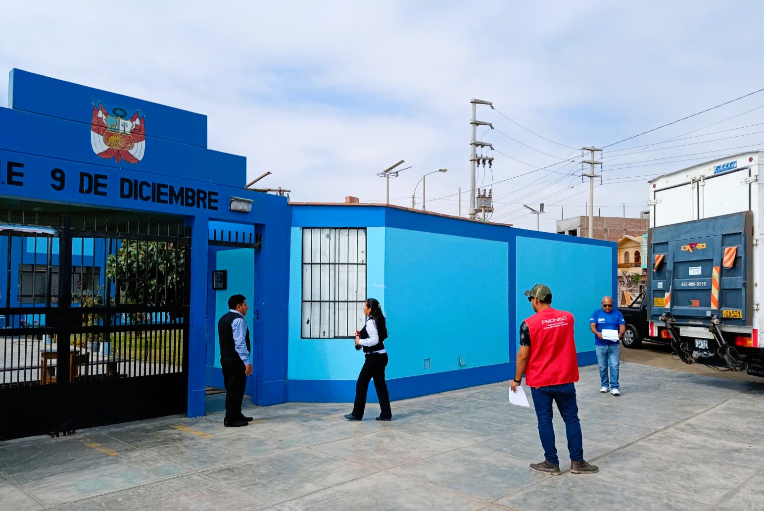 Ica: Pronied otorga equipamiento a la IE 9 de Diciembre, en Pueblo Nuevo