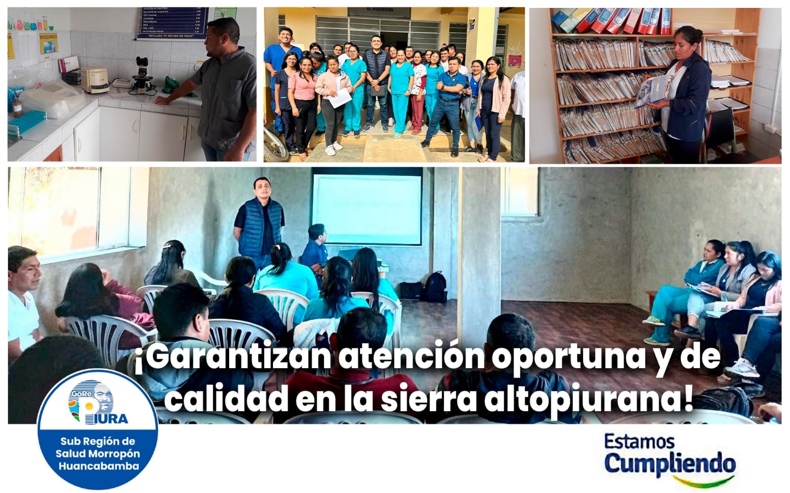 Garantizan atención oportuna y de calidad en la sierra altopiurana