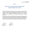 Vista preliminar de documento Política Institucional Gestión integral de riesgos -  Anexos