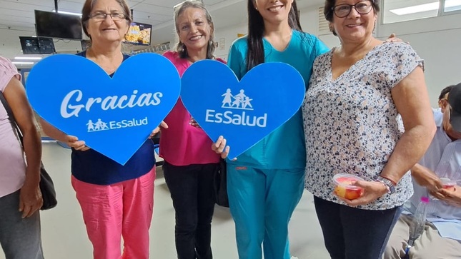 EsSalud Tarapoto promueve estilos de vida saludable para prevenir la diabetes