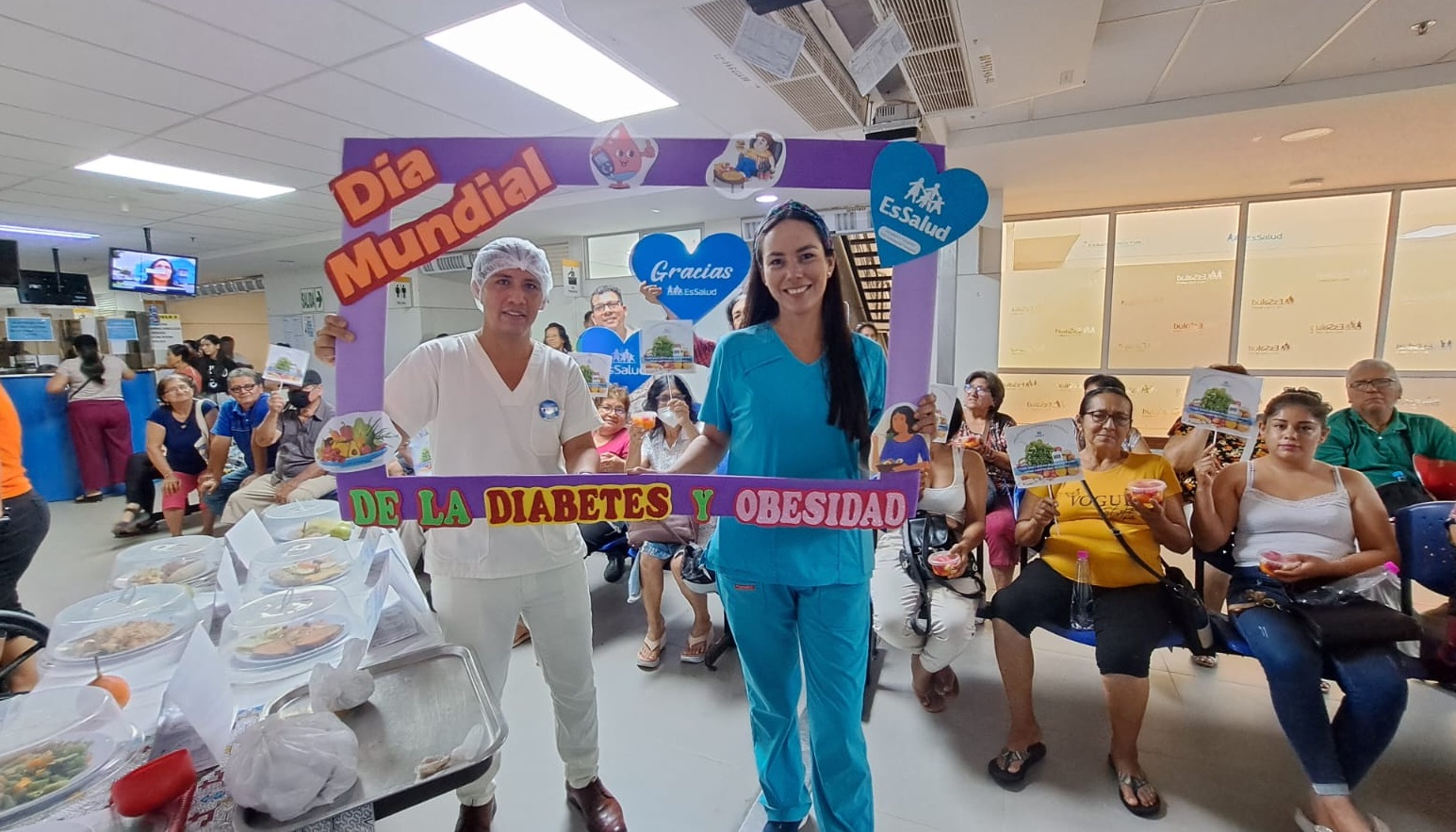 EsSalud Tarapoto promueve estilos de vida saludable para prevenir la diabetes