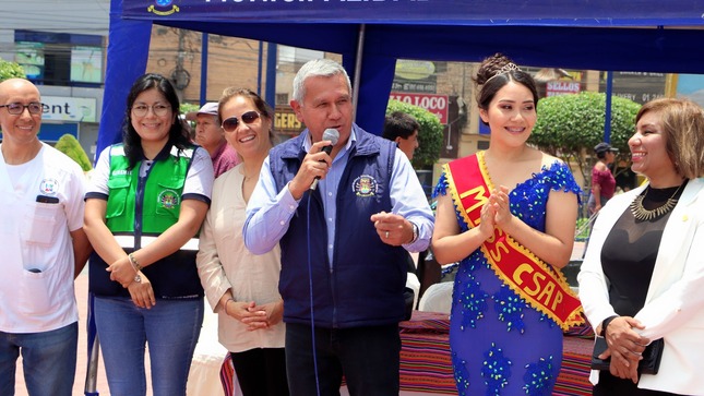 Alcalde Fernando Cárdenas encabezó pasacalle de concientización en el Día Mundial sin Alcohol