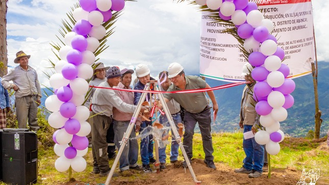 MPA: Ayaorcco Avanza Hacia Un Futuro Sostenible Con La Construcción Del Canal De Riego.
