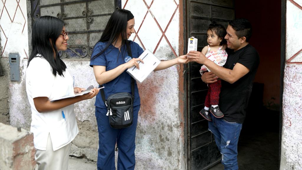 Lima norte: brigadas itinerantes realizan visitas domiciliarias para prevenir y controlar la anemia en niñas y niños menores de 36 meses