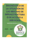 Vista preliminar de documento Diagnostico de Brechas PMI 2025-2027 de la Municipalidad Provincial de Melgar