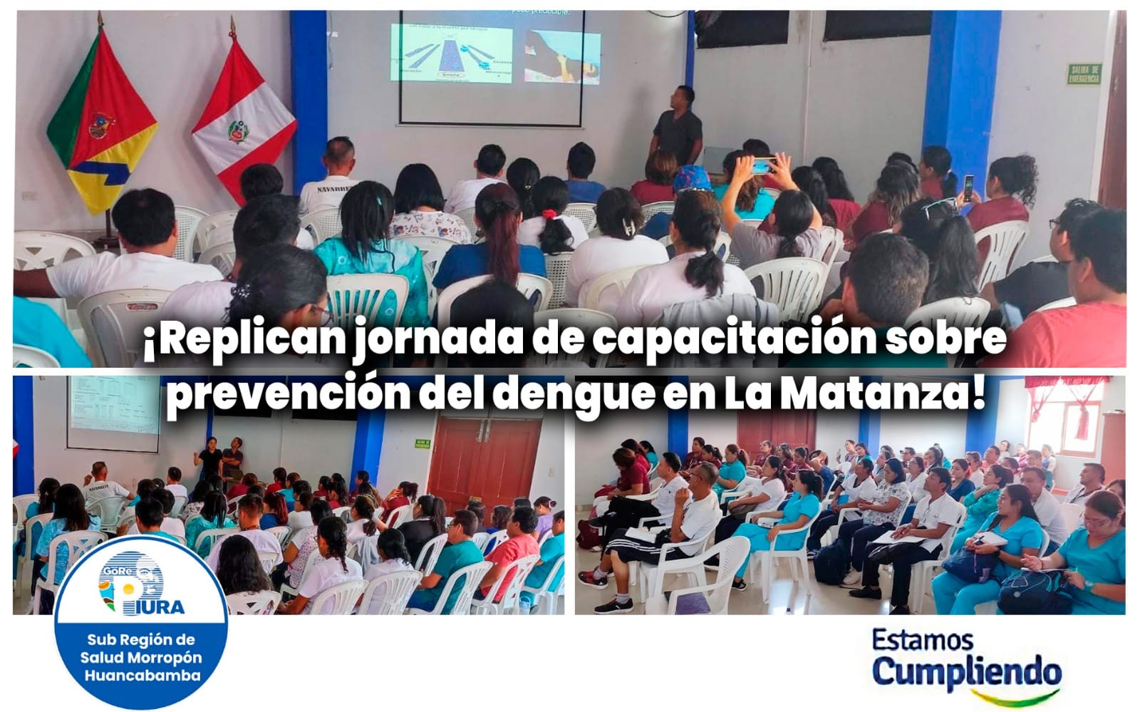 Replican jornada de capacitación sobre prevención del dengue en La Matanza