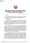 Vista preliminar de documento RDE n. 203-2023-MINEDU-VMGI-PRONABEC
