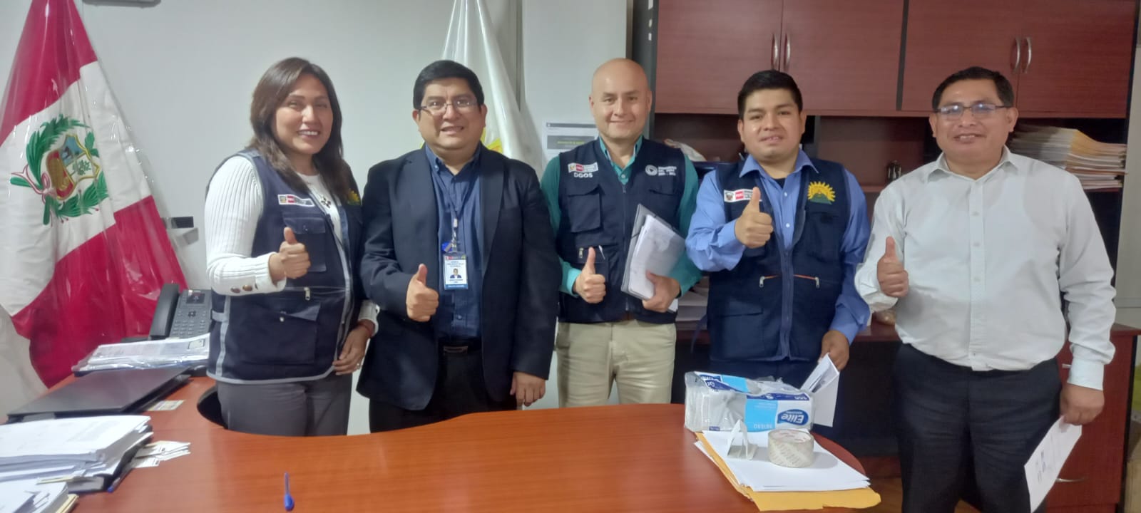 Reunión con representante de la DGOS.