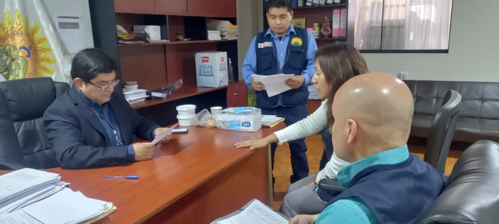 Reunión con representante de la DGOS.