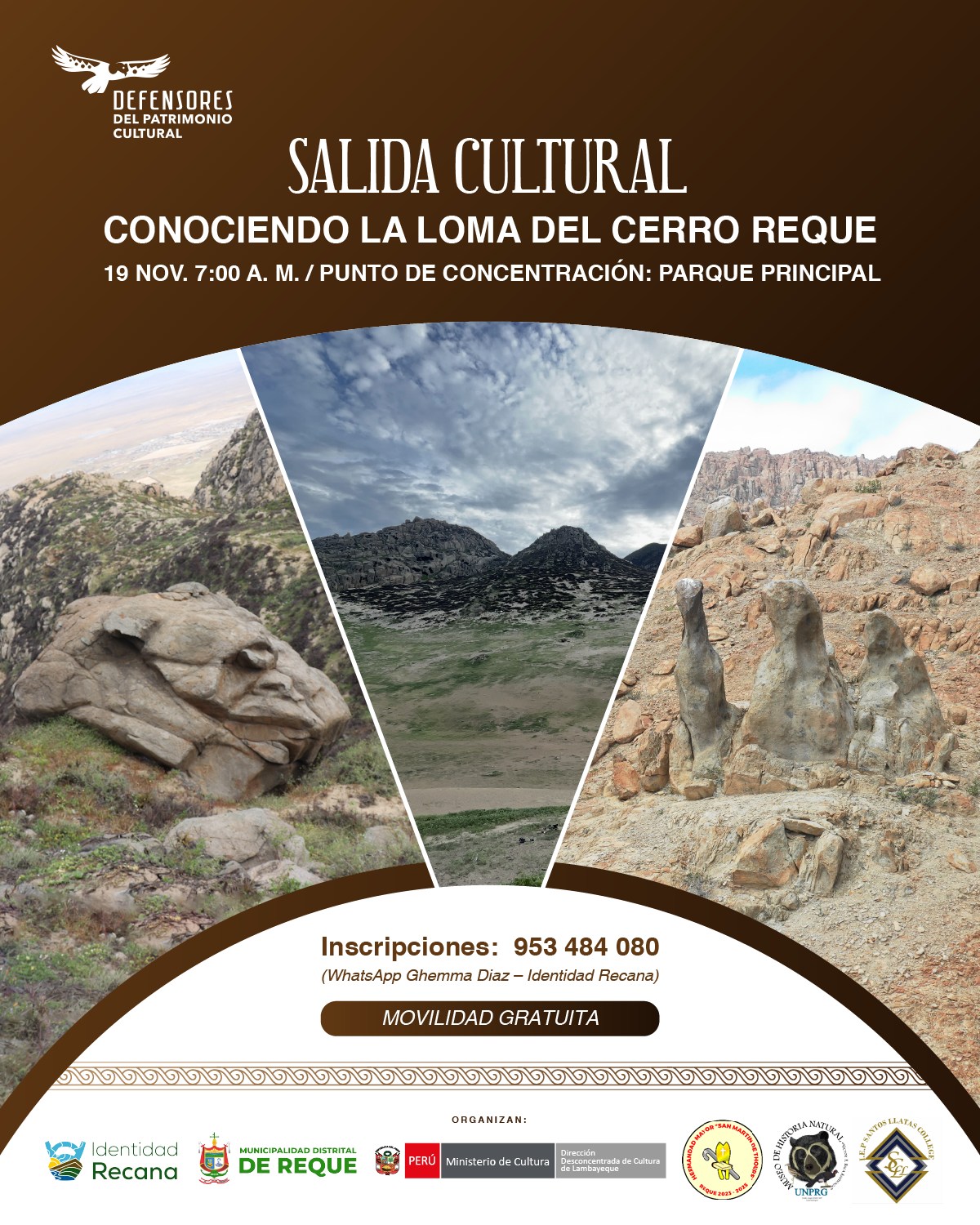 Esta actividad es parte de las acciones que viene impulsando la Municipalidad de Reque para promover el turismo local y el desarrollo sostenible de la ciudad