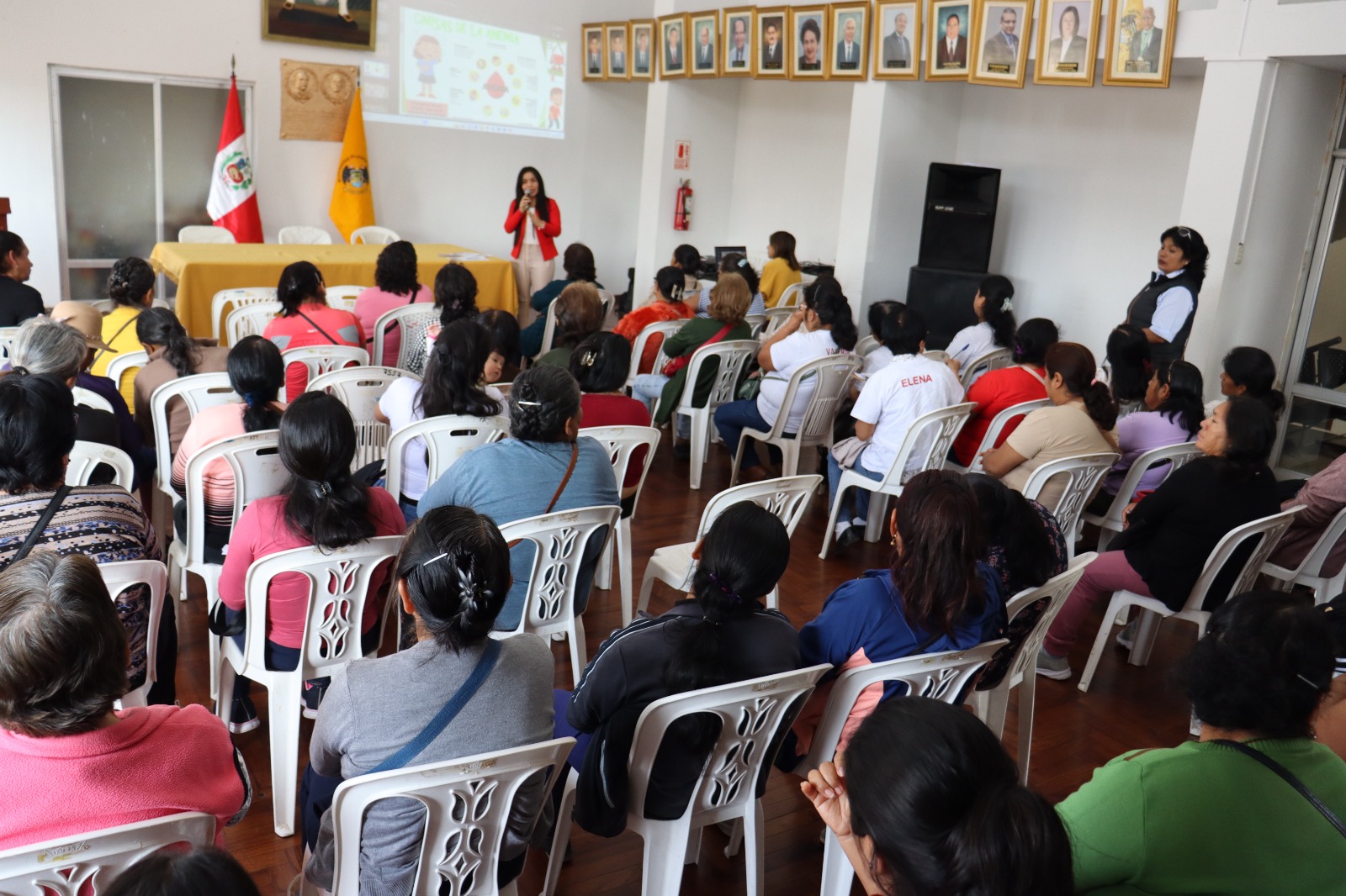 MPH brindó jornada de capacitación en "Alimentación Saludable y Prevención de la Anemia" a presidenta de comedores populares