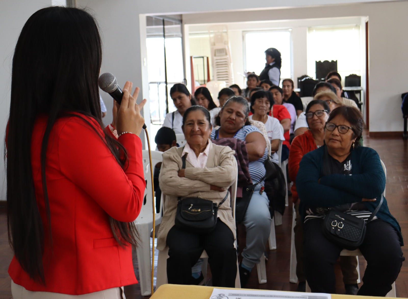MPH brindó jornada de capacitación en "Alimentación Saludable y Prevención de la Anemia" a presidenta de comedores populares